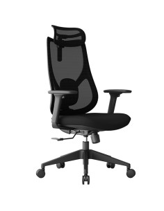 Seduta semidirezionale c/bracc Linear LIN in rete nero CHLN10/NE Unisit SEDUTE OPERATIVE