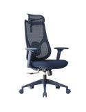 Seduta semidirezionale c/bracc Linear LIN in rete blu CHLN10/BL