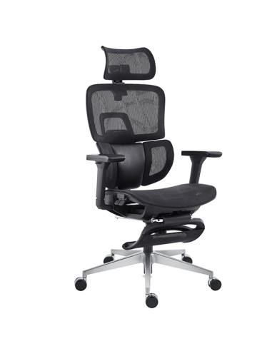 Seduta ergonomica c/bracc Groove Pro GV1PG in rete autoportante nero GV1P/N Unisit SEDUTE OPERATIVE