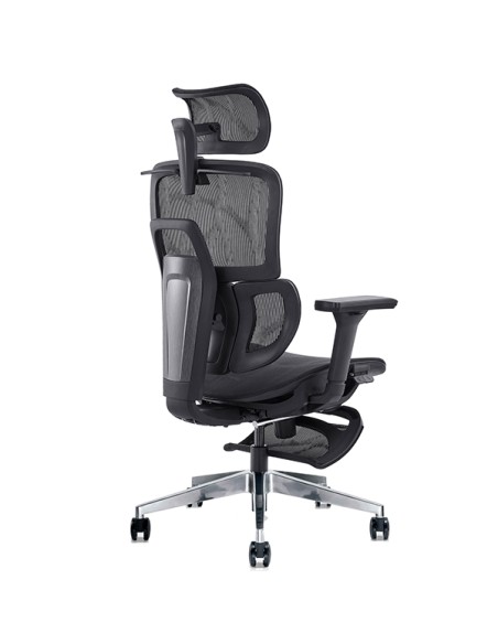 Seduta ergonomica c/bracc Groove Pro GV1PG in rete autoportante nero GV1P/N Unisit SEDUTE OPERATIVE