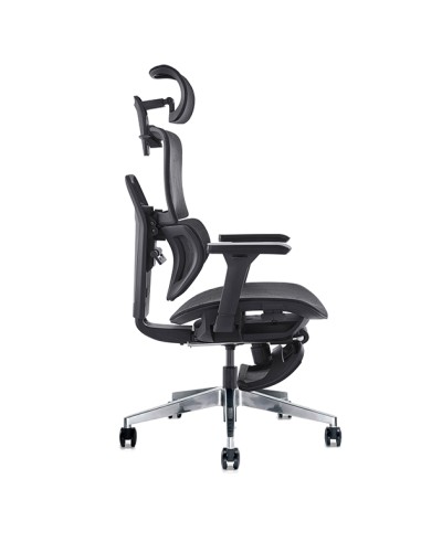 Seduta ergonomica c/bracc Groove Pro GV1PG in rete autoportante nero GV1P/N Unisit SEDUTE OPERATIVE
