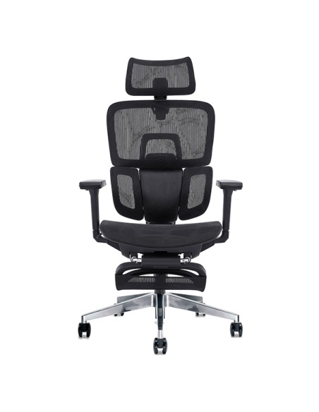 Seduta ergonomica c/bracc Groove Pro GV1PG in rete autoportante nero GV1P/N Unisit SEDUTE OPERATIVE