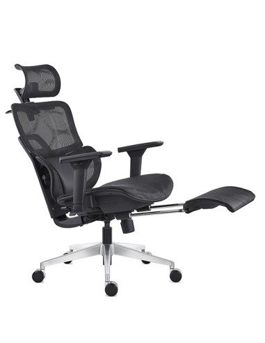 Seduta ergonomica c/bracc Groove Pro GV1PG in rete autoportante nero GV1P/N Unisit SEDUTE OPERATIVE