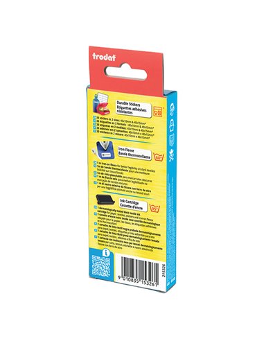 Refill TimbraAttacca per stampa su tessuti ed etichette Trodat 215326 TRODAT CUSCINETTI