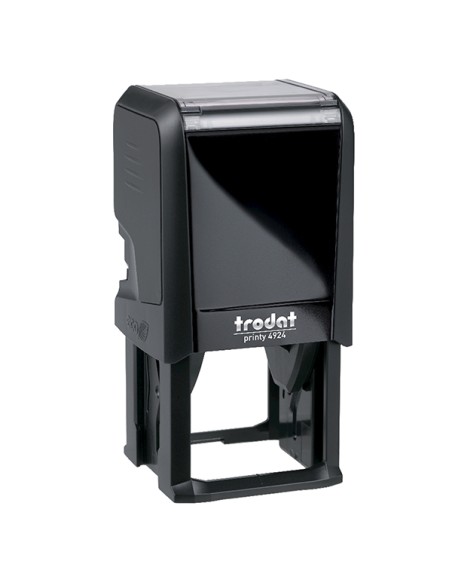 Timbro di testo quadrato 4924 nero 40x40mm Trodat 176685 TRODAT TIMBRI AUTOINCHIOSTRANTI