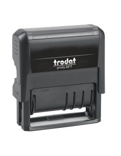 Timbro Printy Eco 4817 P4 DATARIO+ POLINOMIO 3,8mm autoinchiostrante TRODAT 217009 TRODAT TIMBRI AUTOINCHIOSTRANTI