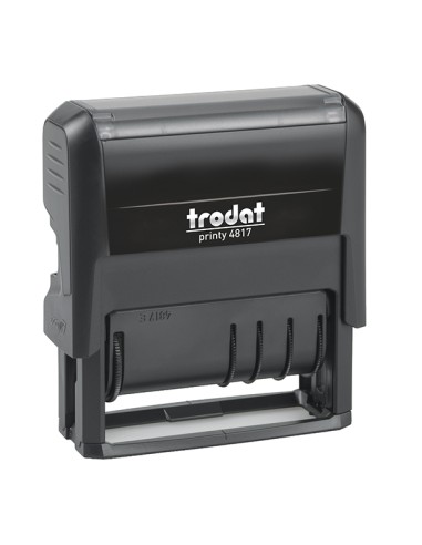 Timbro Printy Eco 4817 P4 DATARIO+ POLINOMIO 3,8mm autoinchiostrante TRODAT 217009 TRODAT TIMBRI AUTOINCHIOSTRANTI