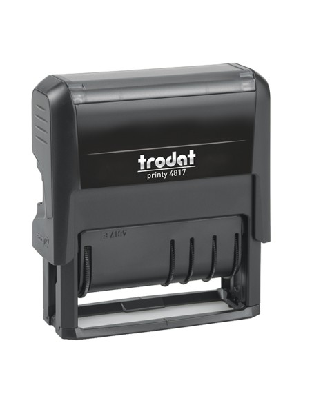 Timbro Printy Eco 4817 P4 DATARIO+ POLINOMIO 3,8mm autoinchiostrante TRODAT 217009 TRODAT TIMBRI AUTOINCHIOSTRANTI