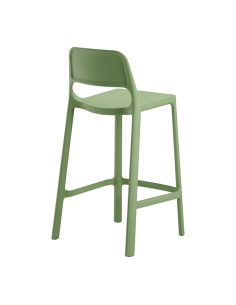 Sgabello alto Nuke in PP verde NKSB/SW 2