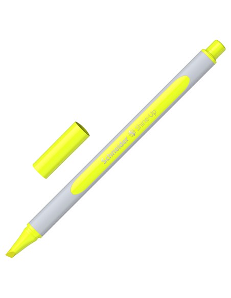Evidenziatore Shine-Up punta scalpello 1-4mm giallo Schneider P112005
