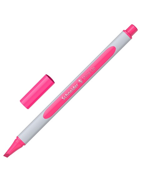 Evidenziatore Shine-Up punta scalpello 1-4mm rosa Schneider P112009