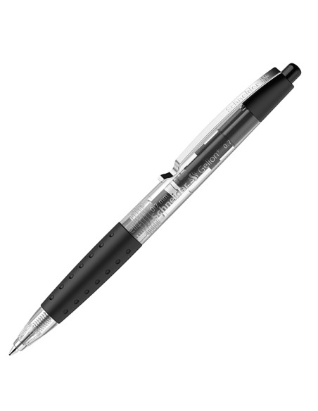 Penna gel a scatto Gelion+ punta 0.7mm nero Schneider P101001
