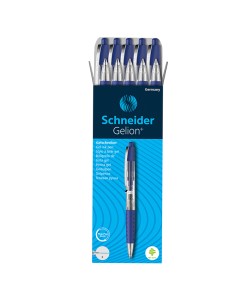 Penna gel a scatto Gelion+ punta 0.7mm blu Schneider P101003 2