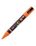 Marcatore Uni Posca PC5MBR punta brush 1.0 - 4.0mm arancio Uni Mitsubishi M PC5MBR AC