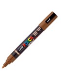 Marcatore Uni Posca PC5MBR punta brush 1.0 - 4.0mm marrone Uni Mitsubishi M PC5MBR M
