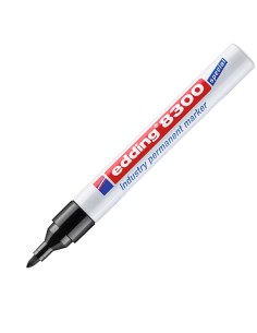 Marcatore industriale permanente Edding 8300 nero 4-8300001