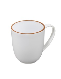 Tazza rPET 13x9,2x10,2cm bianco Leone N0004 LEONE BICCHIERI E CANNUCCE MONOUSO