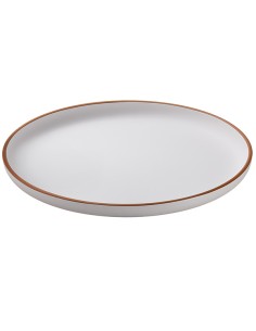 Piatto piano rPET Ø27,5x2,2cm bianco Leone N0003 LEONE PIATTI MONOUSO