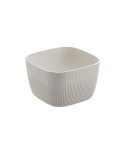 Ciotola buffet quadrata Norway 19,5x19,5x12cm melamina avorio Leone T8803.Y