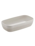 Vaschetta buffet Norway 32,5x17,6x7,5cm melamina avorio Leone T8805.Y