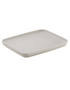 Vassoio buffet Norway 32,5x26,5x3cm melamina avorio Leone T8808.Y