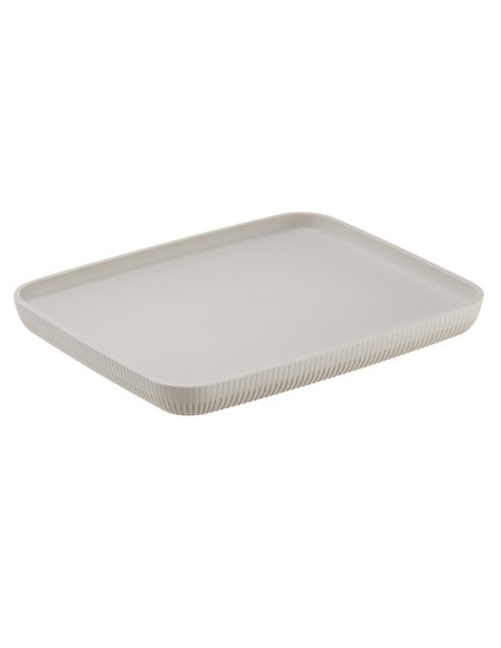Vassoio buffet Norway 32,5x26,5x3cm melamina avorio Leone T8808.Y
