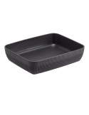 Vaschetta buffet Norway 32,5x26,5x7,5cm melamina antracite Leone T8809.Z