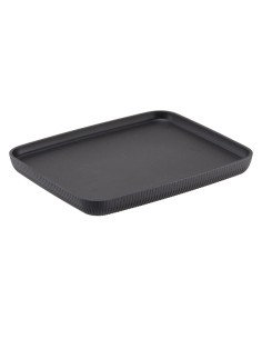 Vassoio buffet Norway 32,5x26,5x3cm melamina antracite Leone T8808.Z LEONE ACCESSORI PER IL BUFFET