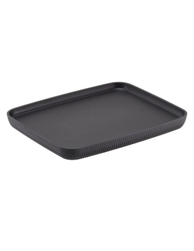 Vassoio buffet Norway 32,5x26,5x3cm melamina antracite Leone T8808.Z LEONE ACCESSORI PER IL BUFFET