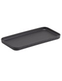 Vassoio buffet Norway 27,5x13,2x1,7cm melamina antracite Leone T8804.Z