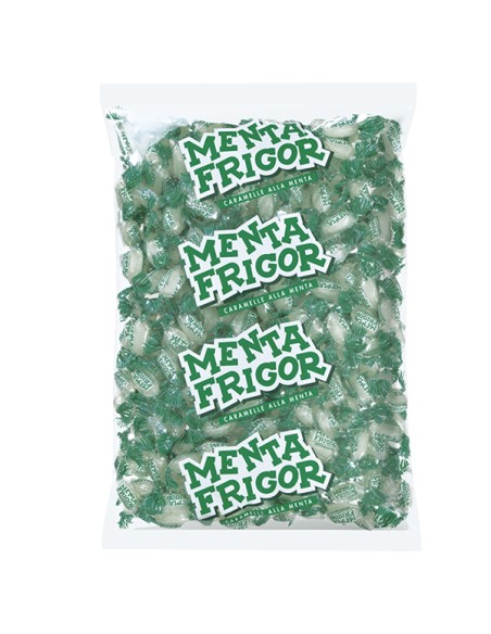 Caramelle Frigor gusto menta busta 1kg 4254800 No Brand CARAMELLE-CIOCCOLATINI-CHEWING GUM