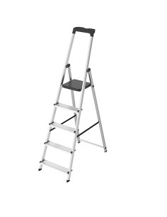 Scala in alluminio 5 gradini Verdelook 908