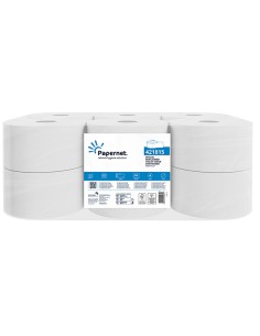 Carta igienica Centrefeed Mini Jumbo Ø19cm x 210m bianco Papernet 421815