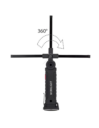 Lampada da lavoro ricaricabile multifunzione BL-W52 No Brand LAMPADINE E TORCE