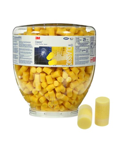 Conf 500 ricarica inserti auricolari E-A-R™ Classic™ per boccione 3M 7000038203 3M DPI PER TESTA E UDITO