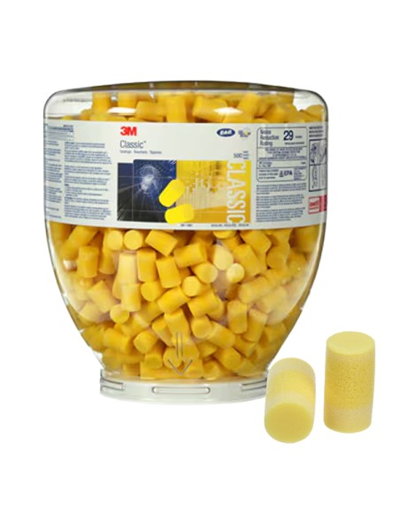 Conf 500 ricarica inserti auricolari E-A-R™ Classic™ per boccione 3M 7000038203 3M DPI PER TESTA E UDITO
