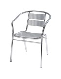 Tavolo quadrato in alluminio 60x60x70cm Verdelook 780/49
