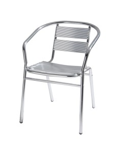 Tavolo quadrato in alluminio 60x60x70cm Verdelook 780/49 Verdelook TAVOLI E SEDUTE DA ESTERNI