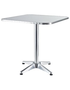Sedia attesa  in alluminio 54x59x74cm Verdelook 780/47