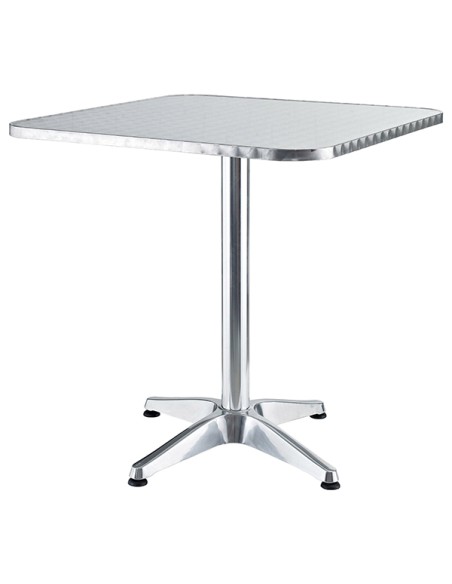 Sedia attesa  in alluminio 54x59x74cm Verdelook 780/47
