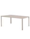 Tavolo Tenerife rettangolare 156x75x74cm beige Verdelook 2360/42
