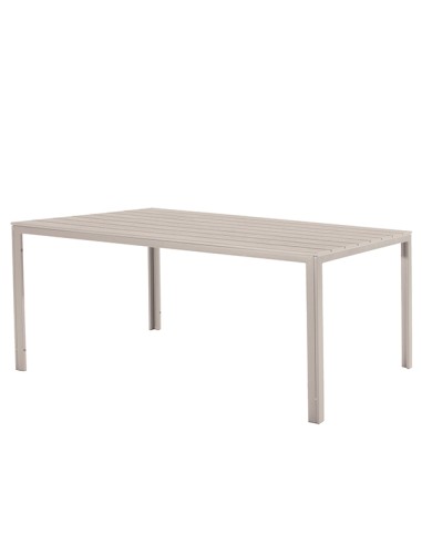 Tavolo Tenerife rettangolare 156x75x74cm beige Verdelook 2360/42