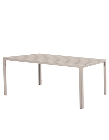 Tavolo Tenerife rettangolare 156x75x74cm beige Verdelook 2360/42