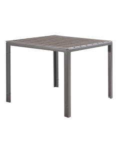 Tavolo Tenerife quadrato 78x78x74cm grigio Verdelook 2360/35
