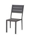 Sedia Tenerife s/bracc grigio Verdelook 2360/37