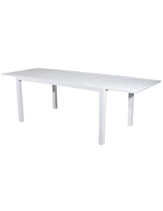 Tavolo Sardegna rettangolare 160x100x74cm bianco Verdelook 760/57