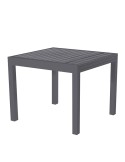 Tavolo Sardegna quadrato 90x90x74cm grigio Verdelook 761/28