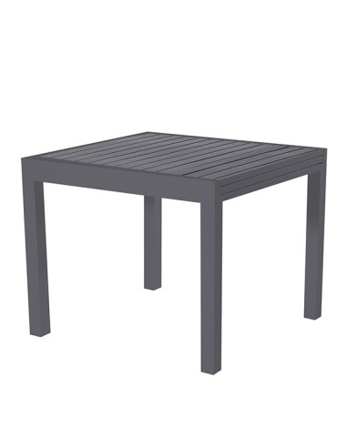 Tavolo Sardegna quadrato 90x90x74cm grigio Verdelook 761/28 Verdelook TAVOLI E SEDUTE DA ESTERNI