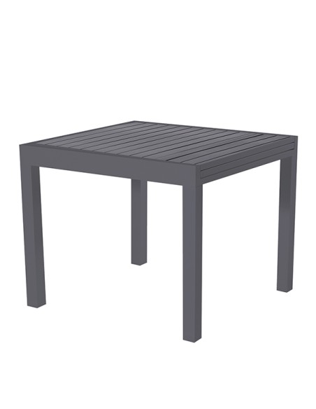 Tavolo Sardegna quadrato 90x90x74cm grigio Verdelook 761/28 Verdelook TAVOLI E SEDUTE DA ESTERNI