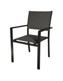 Sedia Sardegna con braccioli grigio Verdelook 760/60